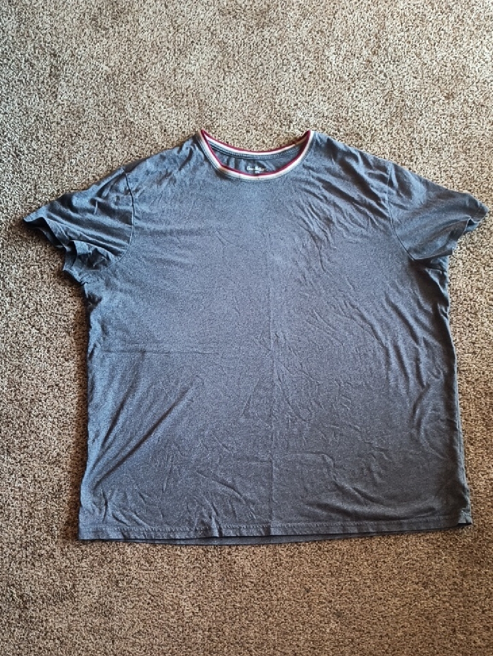 Goodfellow & Co Men's Short Sleeve Crew Tee in Heather Blue